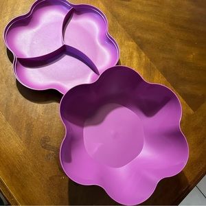 Tupperware Chip N Salad Bowl